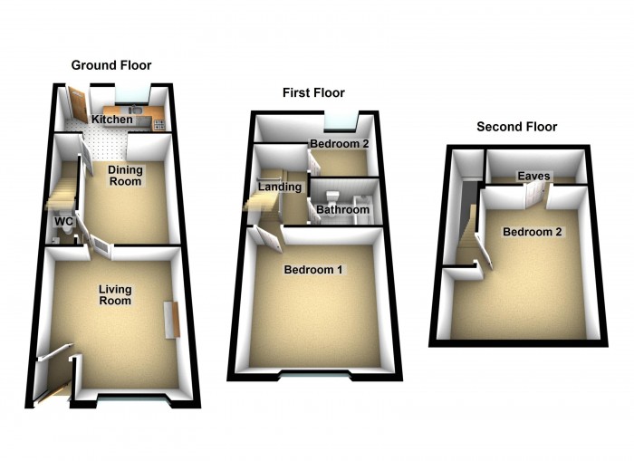 Floorplan for Manchester Road, BL6