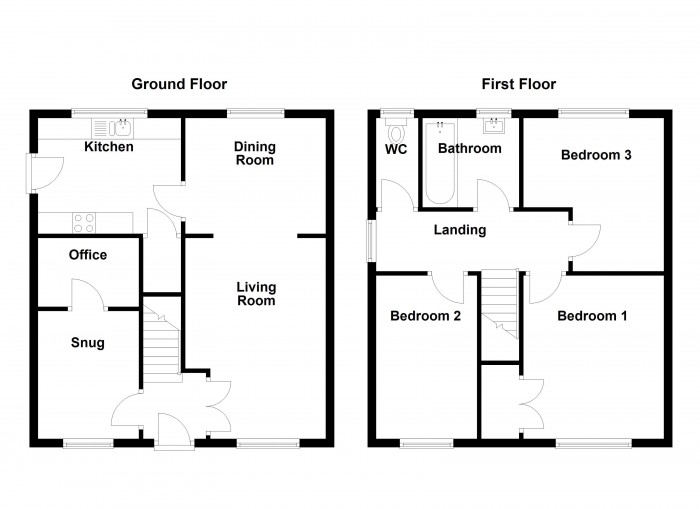 Floorplan for Fryent Close, BL6
