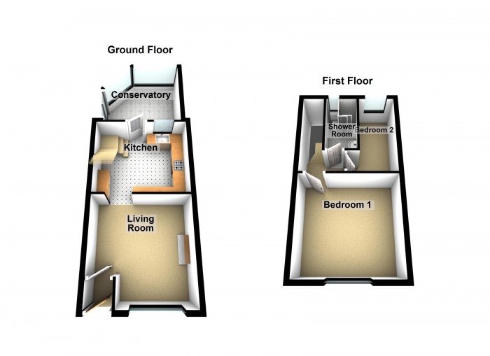Floorplan for Chorley Road, PR6