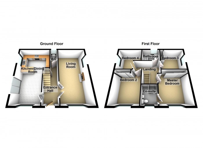 Floorplan for Byre View, PR6