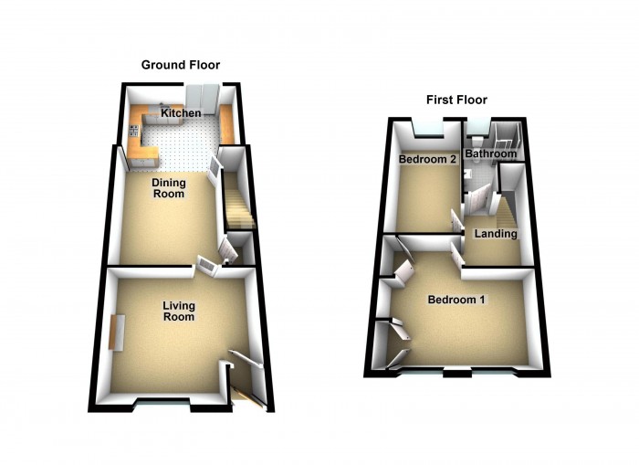 Floorplan for Long Lane, PR6