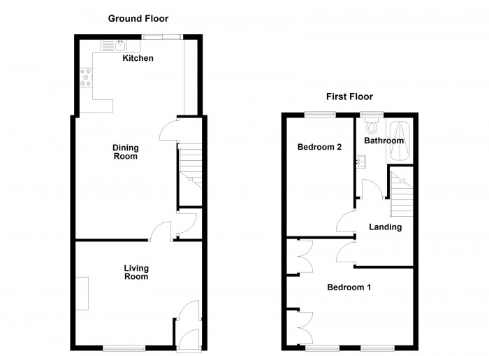 Floorplan for Long Lane, PR6