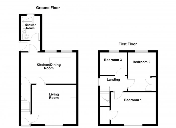 Floorplan for Whitehall Lane, BL6
