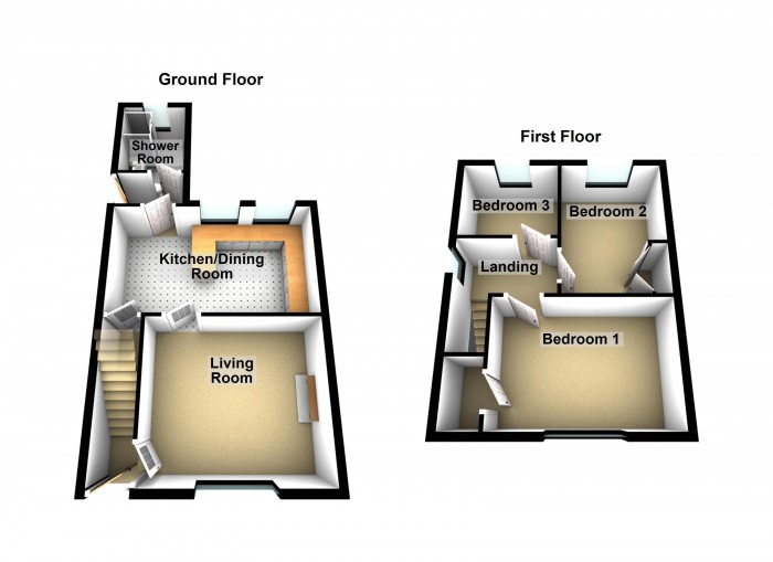 Floorplan for Whitehall Lane, BL6
