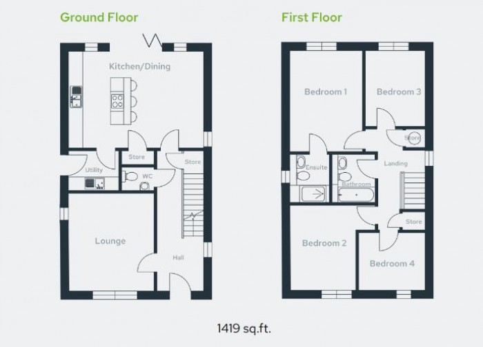 Floorplan for Adlington Place, PR7