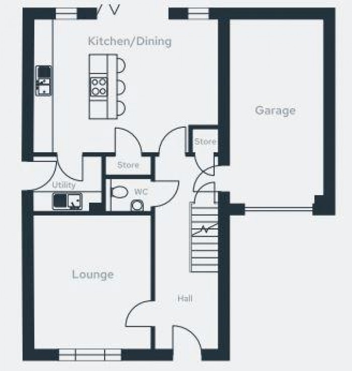 Floorplan for Adlington Place, PR7