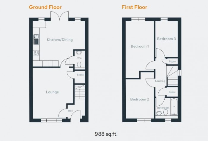 Floorplan for Adlington Place, PR7