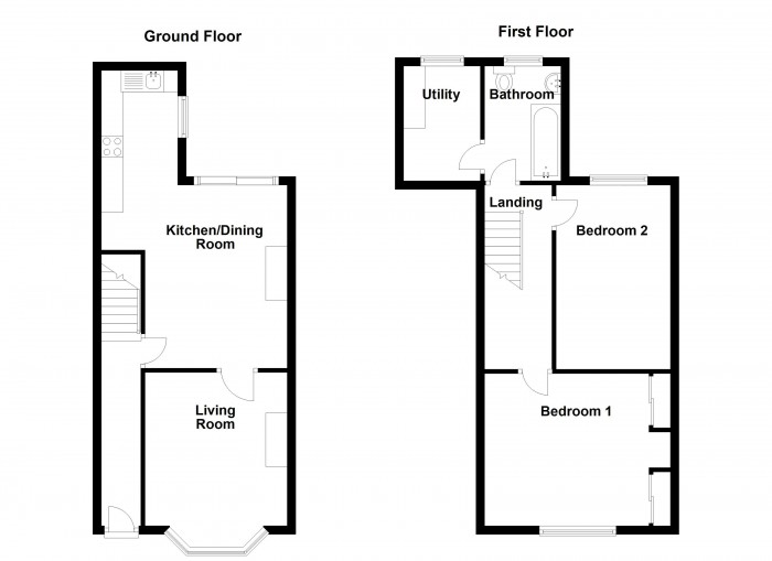 Floorplan for Park Road, PR7
