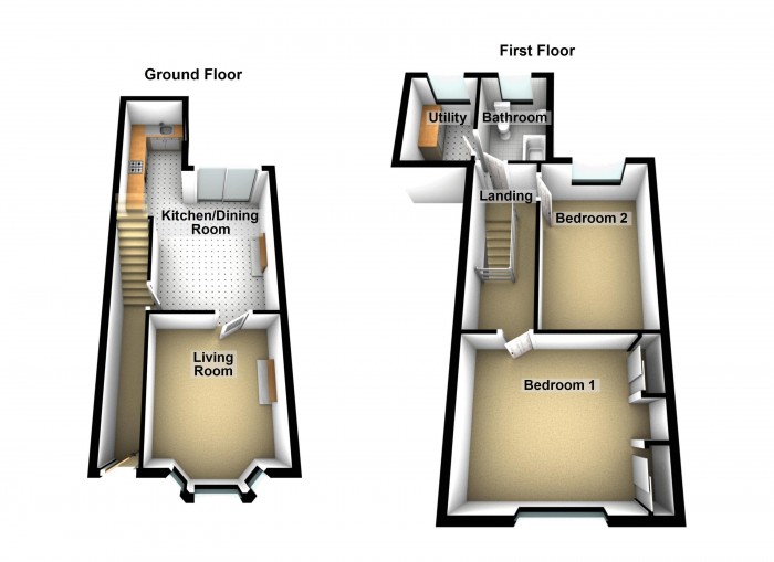 Floorplan for Park Road, PR7