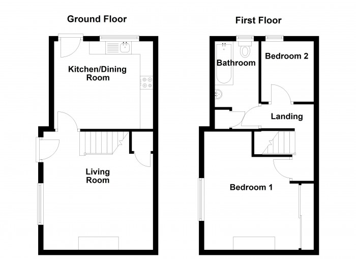 Floorplan for Railway Road, PR6
