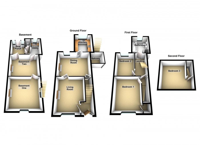 Floorplan for Railway Road, PR7