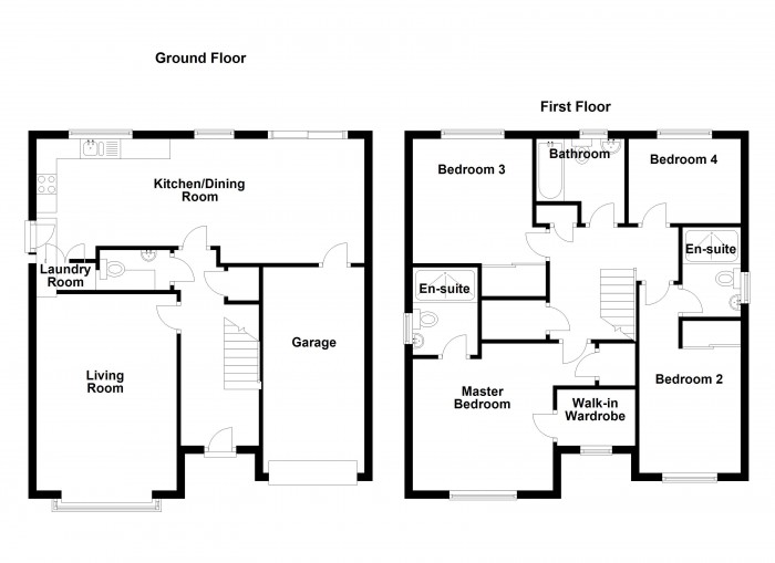 Floorplan for Rossendale Drive, PR6