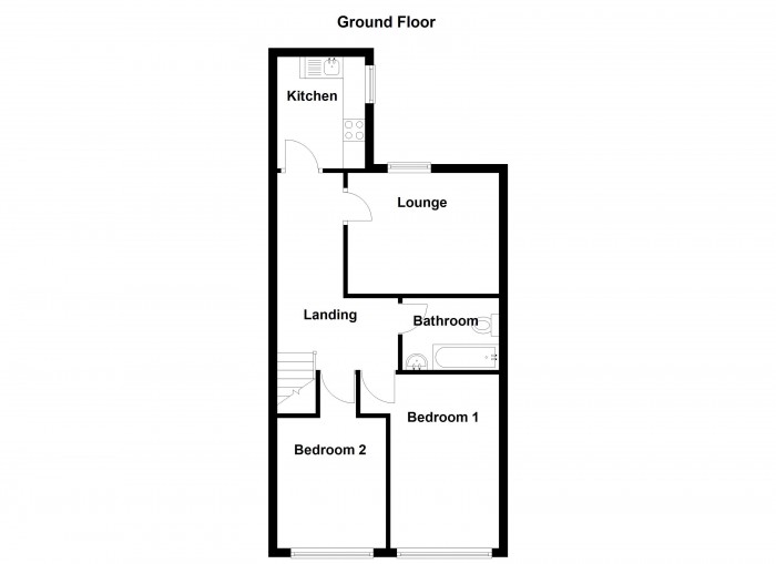 Floorplan for Market Street, PR7