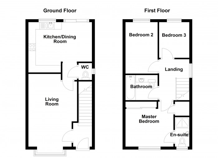 Floorplan for Hill Lane, BL6