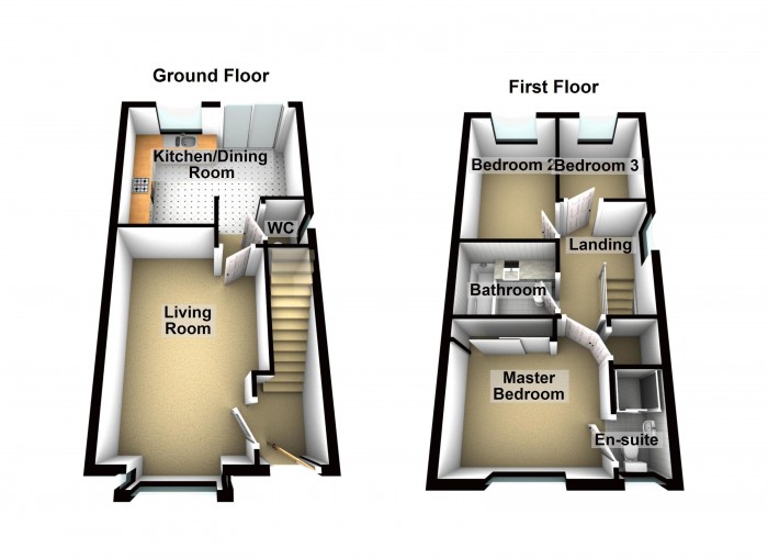 Floorplan for Hill Lane, BL6