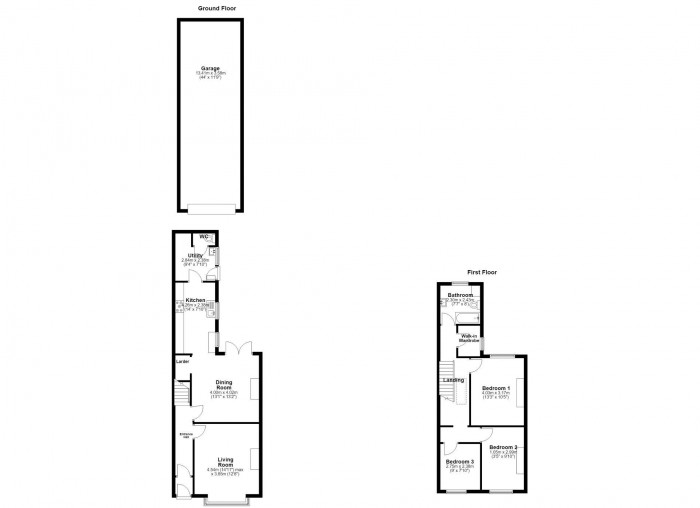 Floorplan for Westhoughton Road, PR7