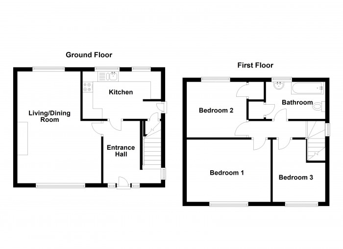 Floorplan for Chester Place, PR6