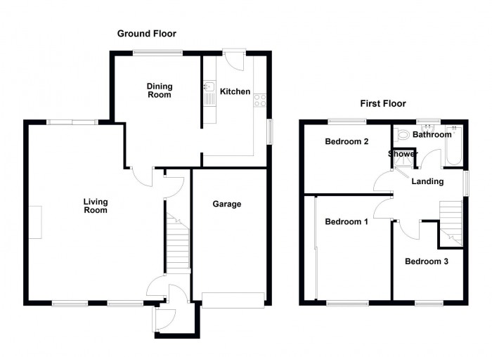 Floorplan for Sutton Lane, PR6
