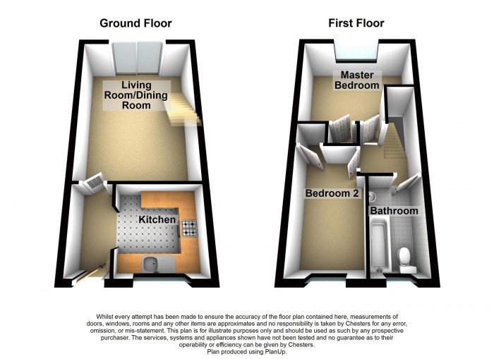 Floorplan for Highfield Road North, PR6