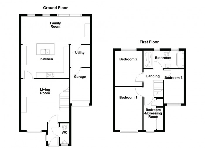 Floorplan for Butterwick Fields, BL6