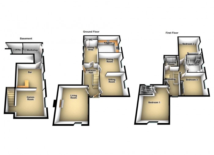 Floorplan for Factory Hill, BL6