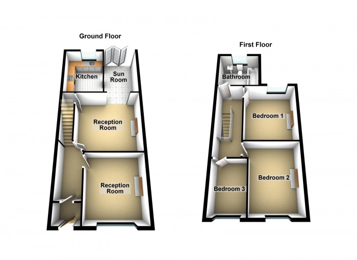 Floorplan for Church Street, PR7