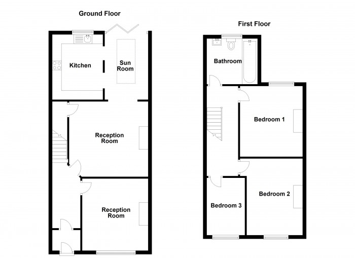 Floorplan for Church Street, PR7