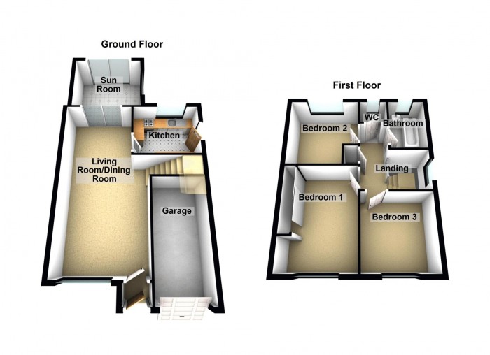 Floorplan for Sutton Lane, PR6