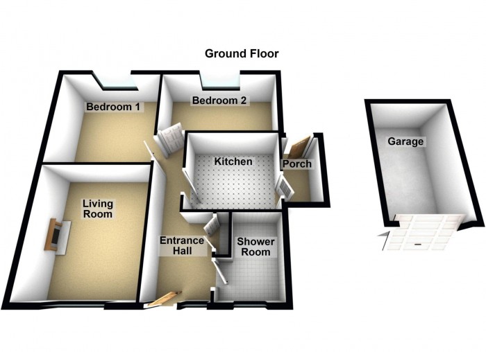 Floorplan for Belmont Road, PR6