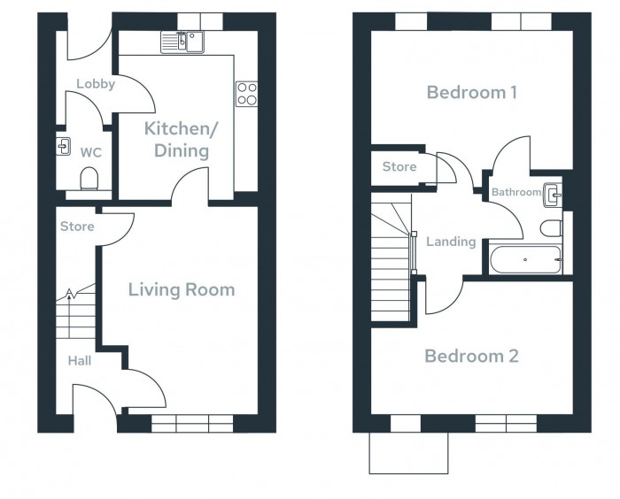 Floorplan for Adlington Place, PR7