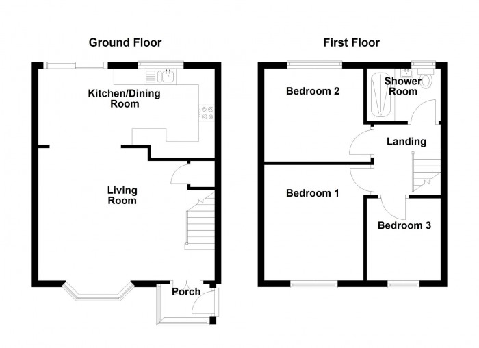 Floorplan for Balmoral, PR7