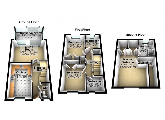 Floorplan for Maytree Court, PR6