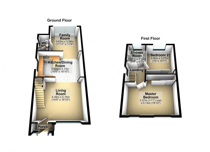 Floorplan for Eskdale Avenue, BL6