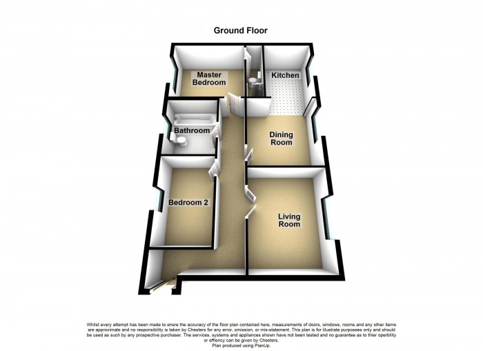 Floorplan for Ashfield Road, PR6