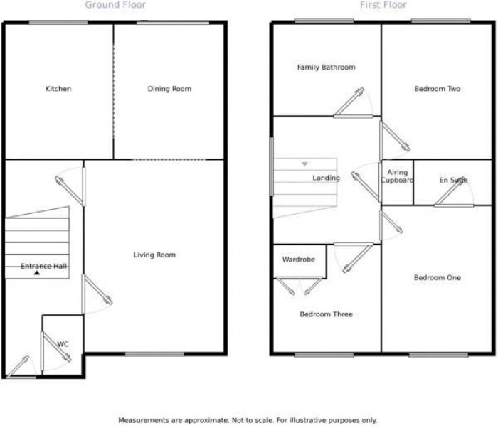Floorplan for Greenfield Road, PR6