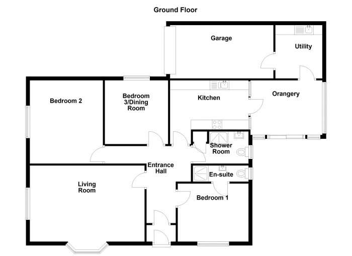 Floorplan for Brentwood Road, PR6