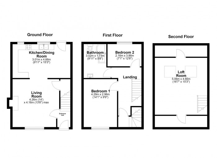 Floorplan for Babylon Lane, PR6