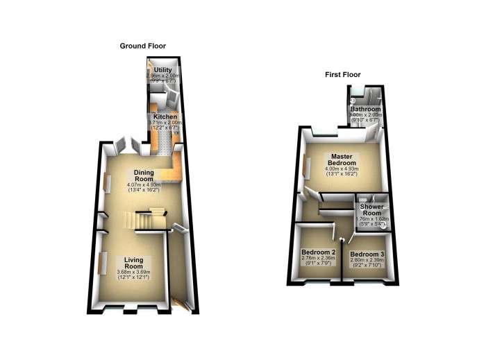 Floorplan for Railway Road, PR6