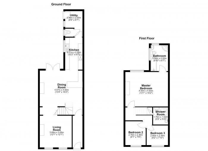 Floorplan for Railway Road, PR6